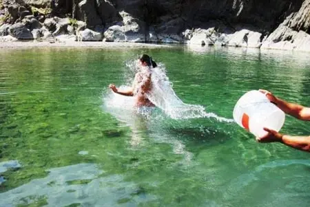 Spiaggia fluviale del Trebbia 