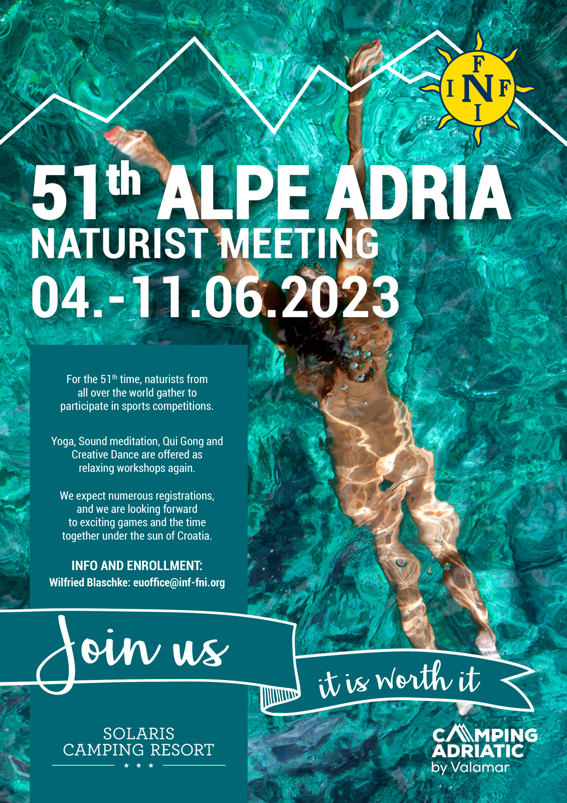 Alpe Adria 2023 | 4-11 giugno 2023 - Fenait